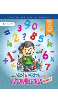 Learn & Write with Number Book 1 (Blue) NEW 
